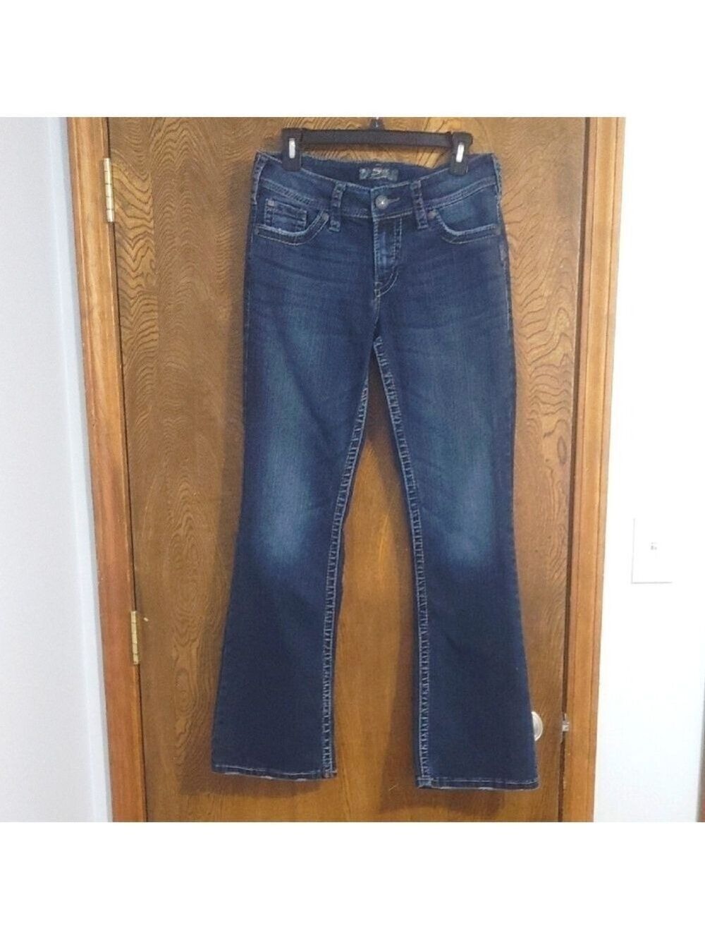 Silver Suki Surplus Bootcut Dark Blue Jeans 29/32
